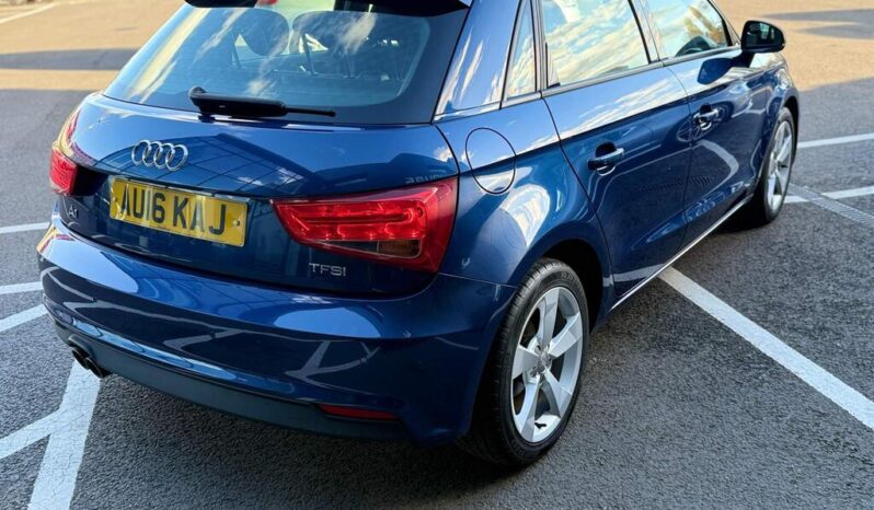 
								2016 Blue Audi A1 full									
